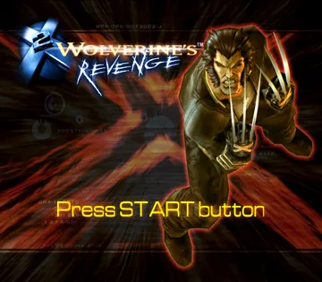 X2 - Wolverine's Revenge screen shot title